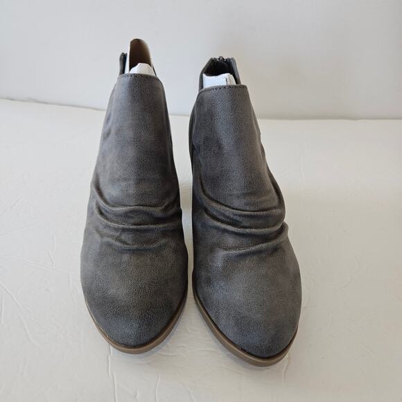 Report Clarice Heeled  Bootie Grey Women's 6.5 Neutral Casual Fall Festival Boho - Picture 2 of 10